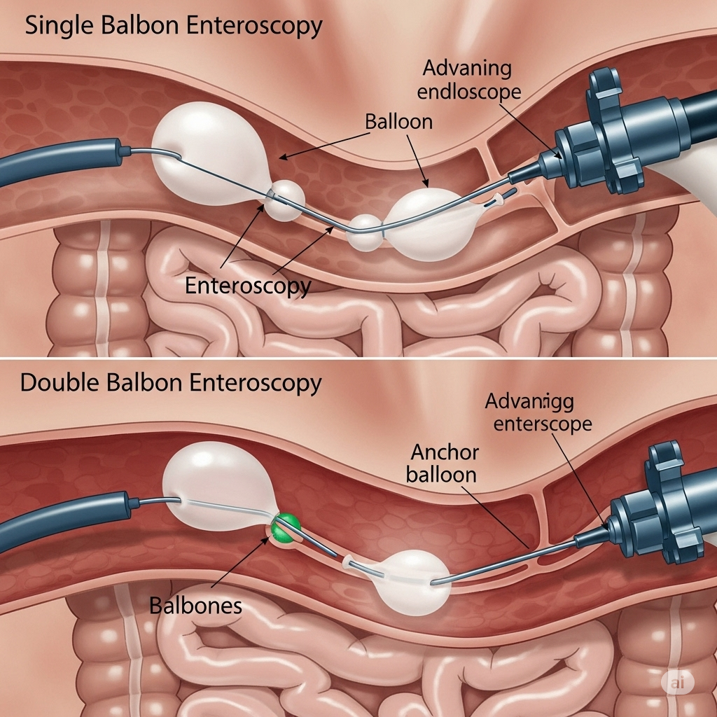 Single / Double Balloon Enteroscopy