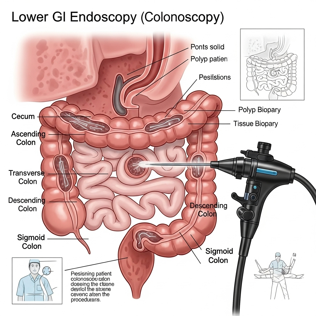 Lower GI Endoscopy (Colonoscopy)